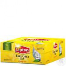 Чай черный Lipton Earl Grey пакетированный 100 шт