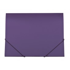 Папка на резинке A4 GLOSS фиолетовый BUROMAX