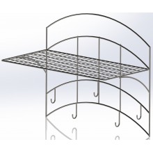Вешалка настенная Мидея Д593хШ311хВ500